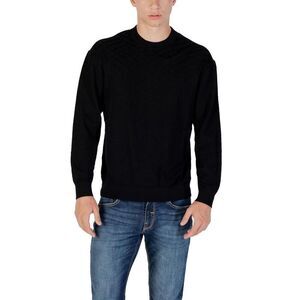 Armani Exchange Men black Sweaters & Knitwear